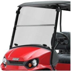 OEM EZGO/Cushman Golf Cart Windshield- Tinted- Genuine E-Z-GO Part #10011018 - For Sale at Larrysgolfcarts