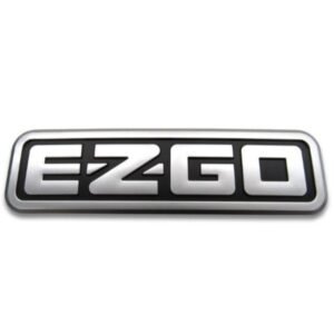 OEM EZGO Golf Cart Name Plate- Genuine E-Z-GO Part #10011930 - For Sale at Larrysgolfcarts