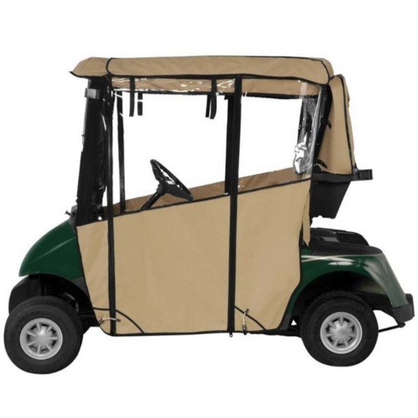 OEM EZGO RXV Golf Cart Enclosure for Modular Top 2-Passenger (2008-2023) Genuine EZGO Part #10013391G0002 - For Sale at Larrysgolfcarts