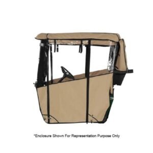 OEM EZGO RXV Golf Cart Enclosure for Modular Top 2-Passenger (2024-2026) Genuine EZGO Part #10026460G0002 - For Sale at Larrysgolfcarts