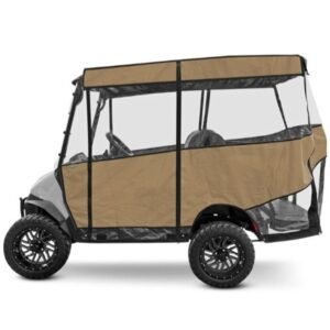 OEM EZGO RXV Golf Cart Enclosure for Modular Top 4-Passenger (2024-2026) Genuine EZGO Part #10026460G0102 - For Sale at Larrysgolfcarts