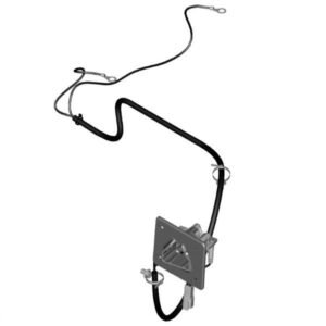 OEM EZGO Golf Cart Lithium Charger Receptacle (Medium Wheel Base) Genuine EZGO Part #10031752 - For Sale at Larrysgolfcarts
