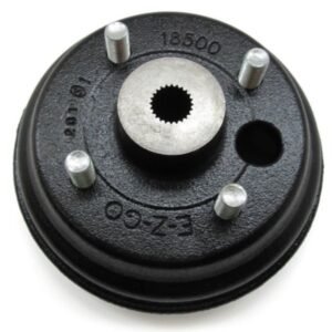 OEM EZGO Golf Cart Brake Drum Assembly- Genuine EZGO Part #19186G1P - For Sale at Larrysgolfcarts