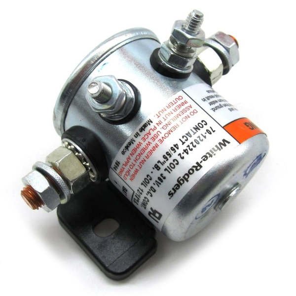 OEM EZGO TXT/Marathon/Medalist Golf Cart Solenoid 36V- Genuine EZGO Part #27855G01 - For Sale at Larrysgolfcarts
