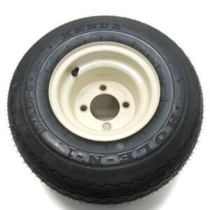 OEM Golf Cart Kenda Hole-N-One Tire & Wheel Assembly- Genuine E-Z-GO Part #612772 - For Sale at Larrysgolfcarts