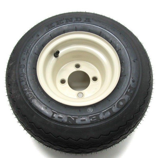 OEM Golf Cart Kenda Hole-N-One Tire & Wheel Assembly- Genuine E-Z-GO Part #612772 - For Sale at Larrysgolfcarts