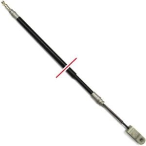 OEM EZGO Brake Cable- 65.06-Inches- PN# 624695 - For Sale at Larrysgolfcarts