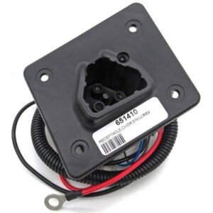 OEM EZGO RXV Golf Cart 51v Charger Receptacle Samsung Lithium- PN# 651410 - For Sale at Larrysgolfcarts