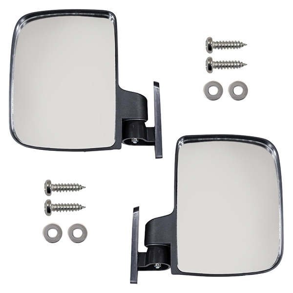 Universal Side View Mirrors, Set of 2-PN# ACC-1021 - For Sale at Larrysgolfcarts