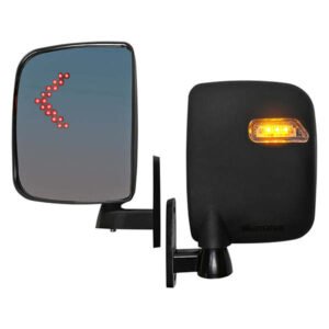 LED Side View Mirrors 12v-48v, Set of 2- PN# ACC-1022 - For Sale at Larrysgolfcarts