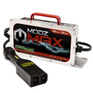Modz MAX36 15 Amp EZGO TXT Battery Charger 36v- PN# G1-9000 - For Sale at Larrysgolfcarts