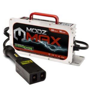 Modz MAX36 15 Amp EZGO TXT Battery Charger 36v- PN# G1-9000 - For Sale at Larrysgolfcarts