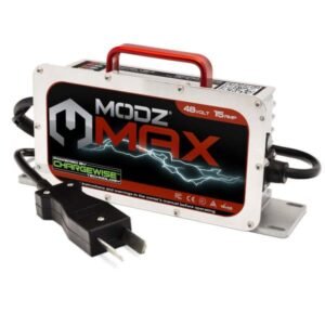 Modz MAX48 15 Amp Battery Charger 48v- PN# G1-9009 - For Sale at Larrysgolfcarts