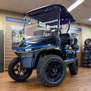 2026 E-Z-GO RXV 4 XTL ELiTE Lithium 2.2 Lifted • Blue Venom • American-Built • Street-Ready - For Sale at Larrysgolfcarts