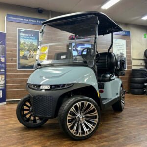 2026 E-Z-GO RXV 4 STL ELiTE 2.2 • Lithium • Ocean Grey • American-Built • Street-Ready - For Sale at Larrysgolfcarts