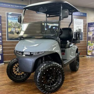 2026 E-Z-GO RXV Valor4 Lifted • Gas • Slate • Street-Ready and American-Built - For Sale at Larrysgolfcarts