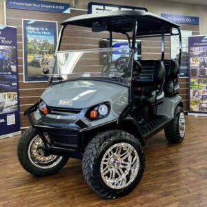 2026 E-Z-GO Liberty Elite 2.2 Lifted • Lithium • Ocean Grey • Street-Ready and American-Built - For Sale at Larrysgolfcarts