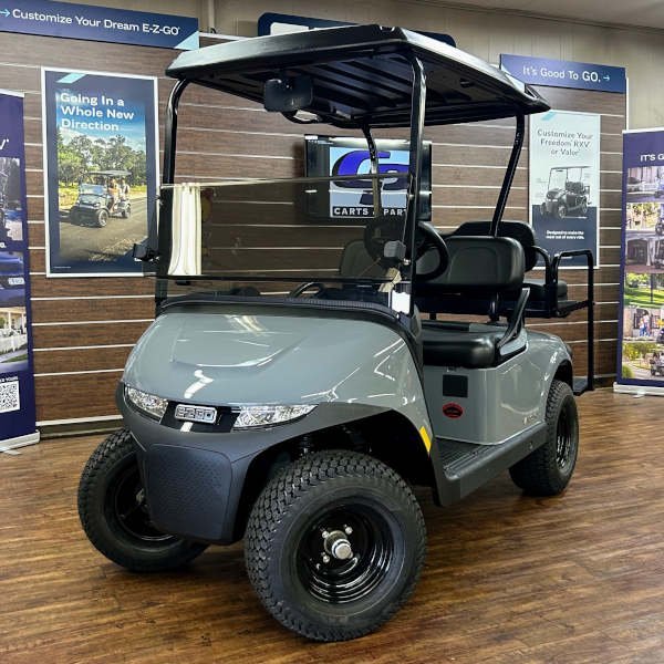 2027 E-Z-GO RXV Valor• Gas • Slate • Street-Ready and American-Built - For Sale at Larrysgolfcarts