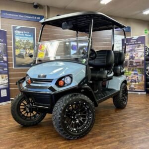 2026 E-Z-GO Liberty X Elite 2.2 Lifted • Lithium • Ocean Grey • Street-Ready and American-Built - For Sale at Larrysgolfcarts