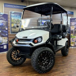 2026 E-Z-GO Liberty X Elite 2.2 Lifted • Lithium • Bright White • Street-Ready and American-Built - For Sale at Larrysgolfcarts