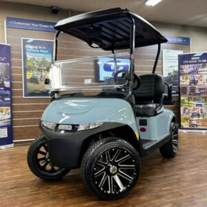 2026 E-Z-GO RXV Valor • Gas • Ocean Grey • Street-Ready and American-Built - For Sale at Larrysgolfcarts