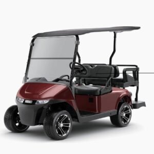 2026 E-Z-GO Freedom RXV 4 Elite 2.2 • Touring • Lithium • Burgundy • Street-Ready and American-Built - For Sale at Larrysgolfcarts