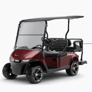 2026 E-Z-GO Freedom RXV 4 Elite 2.2 • Touring • Lithium • Burgundy • Street-Ready and American-Built - For Sale at Larrysgolfcarts
