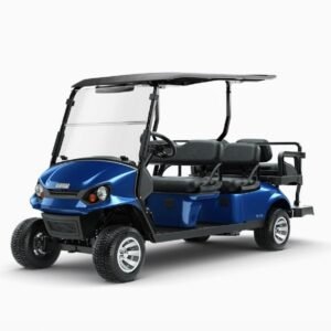 2026 E-Z-GO Express 6 Elite 4.2 • Touring • Lithium • Electric Blue • Street-Ready and American-Built - For Sale at Larrysgolfcarts