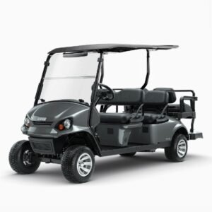 2026 E-Z-GO Express 6 Elite 4.2 • Touring • Lithium • Metallic Charcoal • Street-Ready and American-Built - For Sale at Larrysgolfcarts