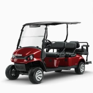 2026 E-Z-GO Express 6 Elite 4.2 • Touring • Lithium • Inferno Red • Street-Ready and American-Built - For Sale at Larrysgolfcarts