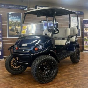 2026 E-Z-GO Liberty Elite 2.2 Lifted • Lithium • Patriot Blue • Street-Ready and American-Built - For Sale at Larrysgolfcarts