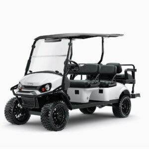 2026 E-Z-GO Express 6 Elite 4.2 Lifted • Summit • Lithium • Bright White • Street-Ready and American-Built - For Sale at Larrysgolfcarts