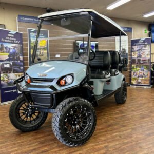 2026 E-Z-GO Express 6 Elite 4.2 Lifted • Summit • Lithium • Ocean Grey • Street-Ready and American-Built - For Sale at Larrysgolfcarts