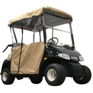 Pro-Fit Golf Cart RXV 2-Passenger Enclosure – Tan Part #PF11353 - For Sale at Larrysgolfcarts