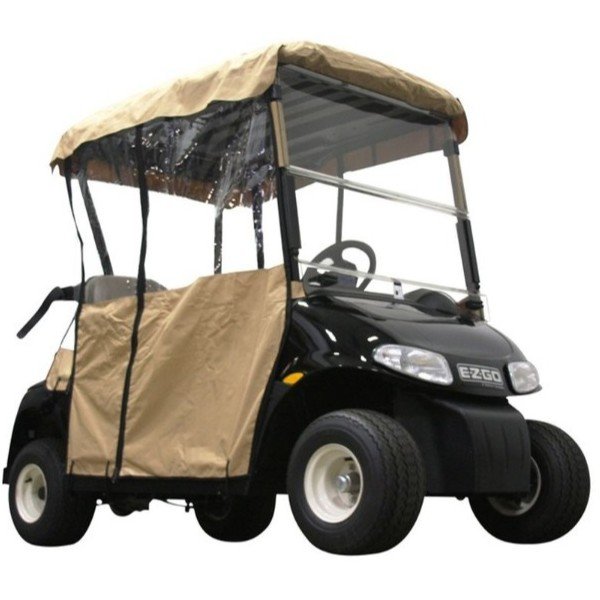 Pro-Fit Golf Cart RXV 2-Passenger Enclosure – Tan Part #PF11353 - For Sale at Larrysgolfcarts