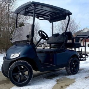 E-Z-GO Freedom RXV, Matte Navy Blue - For Sale at Larrysgolfcarts