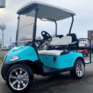 E-Z-GO Freedom RXV, Teal - For Sale at Larrysgolfcarts