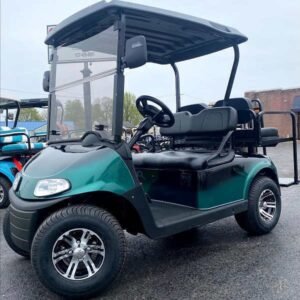 E-Z-GO Freedom RXV, Black Deep Green Fade - For Sale at Larrysgolfcarts