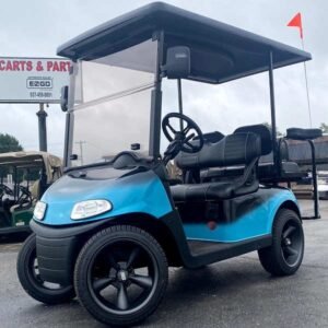 E-Z-GO Freedom RXV, Black Torquoise Fade - For Sale at Larrysgolfcarts