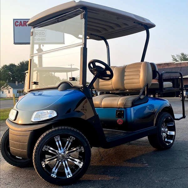 E-Z-GO Freedom RXV, Blue Black Fade - For Sale at Larrysgolfcarts
