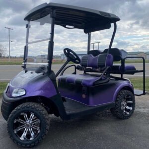 2019 E-Z-GO Freedom RXV 48V, Black/Purple Fade - For Sale at Larrysgolfcarts