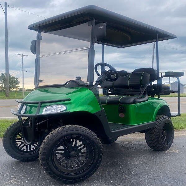 2019 E-Z-GO Freedom RXV, Emerald Green - For Sale at Larrysgolfcarts