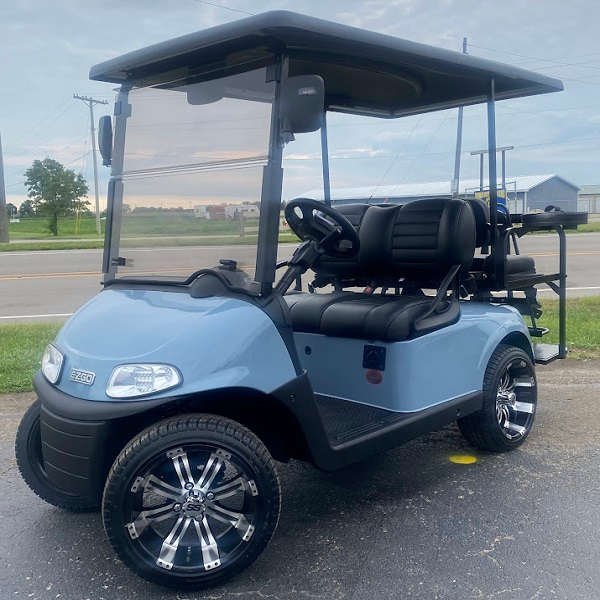 2019 E-Z-GO Freedom RXV 48V, Ocean Grey - For Sale at Larrysgolfcarts