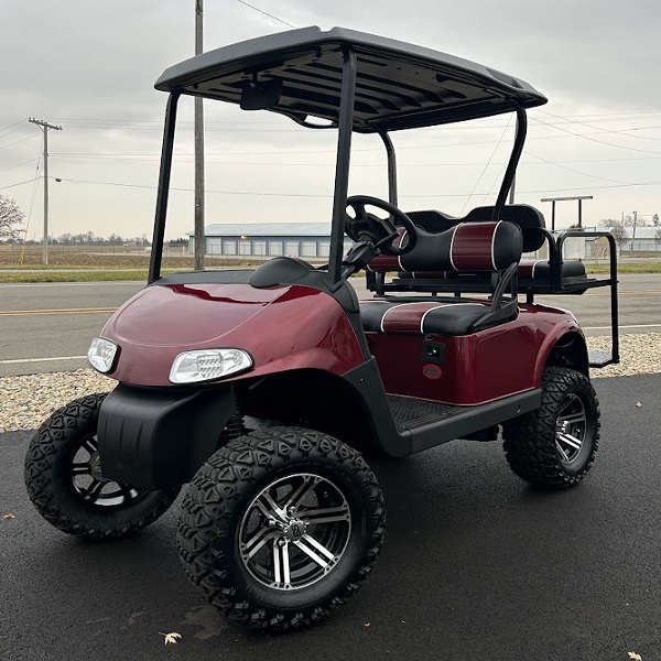 2019 E-Z-GO Freedom RXV, Maroon - For Sale at Larrysgolfcarts