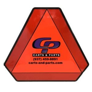 Slow Moving Vehicle Sign- PN# SMVCOLOR - For Sale at Larrysgolfcarts