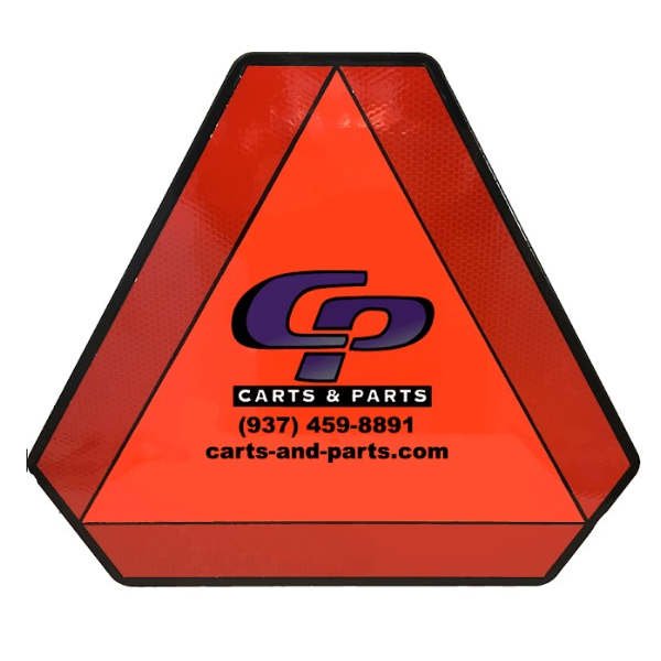 Slow Moving Vehicle Sign- PN# SMVCOLOR - For Sale at Larrysgolfcarts