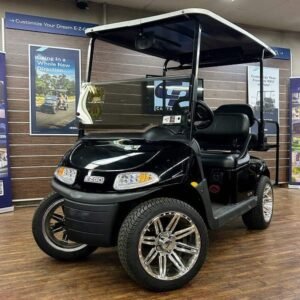 2021 E-Z-GO RXV Elite 2.2 • Lithium • Black • Street-Ready and American-Built - For Sale at Larrysgolfcarts