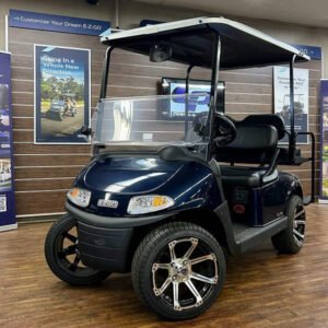 2021 E-Z-GO RXV Elite 2.2 • Lithium • Patriot Blue • Street-Ready and American-Built - For Sale at Larrysgolfcarts