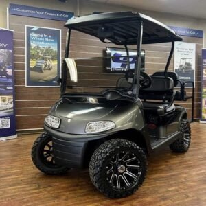 2019 E-Z-GO RXV Elite 2.2 • Lithium • Black/Fusion Fade • Street-Ready and American-Built - For Sale at Larrysgolfcarts