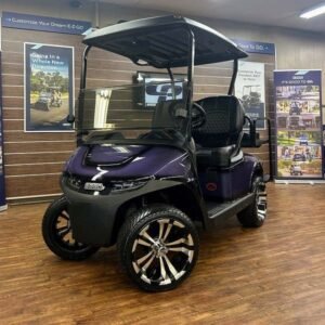 2026 E-Z-GO RXV Valor • Gas • Purple with Black Trim Street-Ready and American-Built - For Sale at Larrysgolfcarts